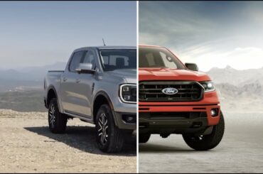 The all-new 2024 Ford Ranger®: Before and after