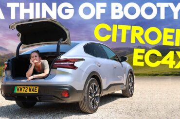 REVIEW: 2023 Citroen e-C4X compact family electric car | Electrifying