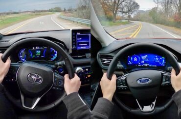 Ford Escape PHEV vs. RAV4 Prime - Plug-in Hybrid POV Comparison