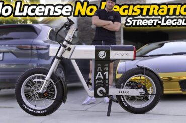 Basically a "One-time-purchase" ELECTRIC MOTORCYCLE for $2,499... WAY cheaper but same experience