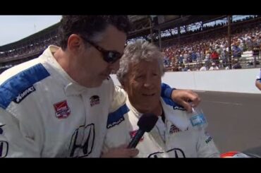 Celebrity Guest Adam Carolla Leads at the Indy 500