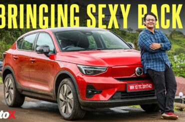 2023 Volvo C40 Recharge First Drive Review | India's Safest Electric Car? | autoX