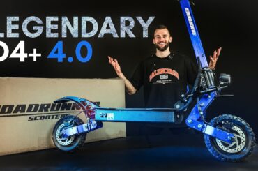 We Unboxed the LEGENDARY Roadrunner D4+ 4.0 Electric Scooter (2023 Version)