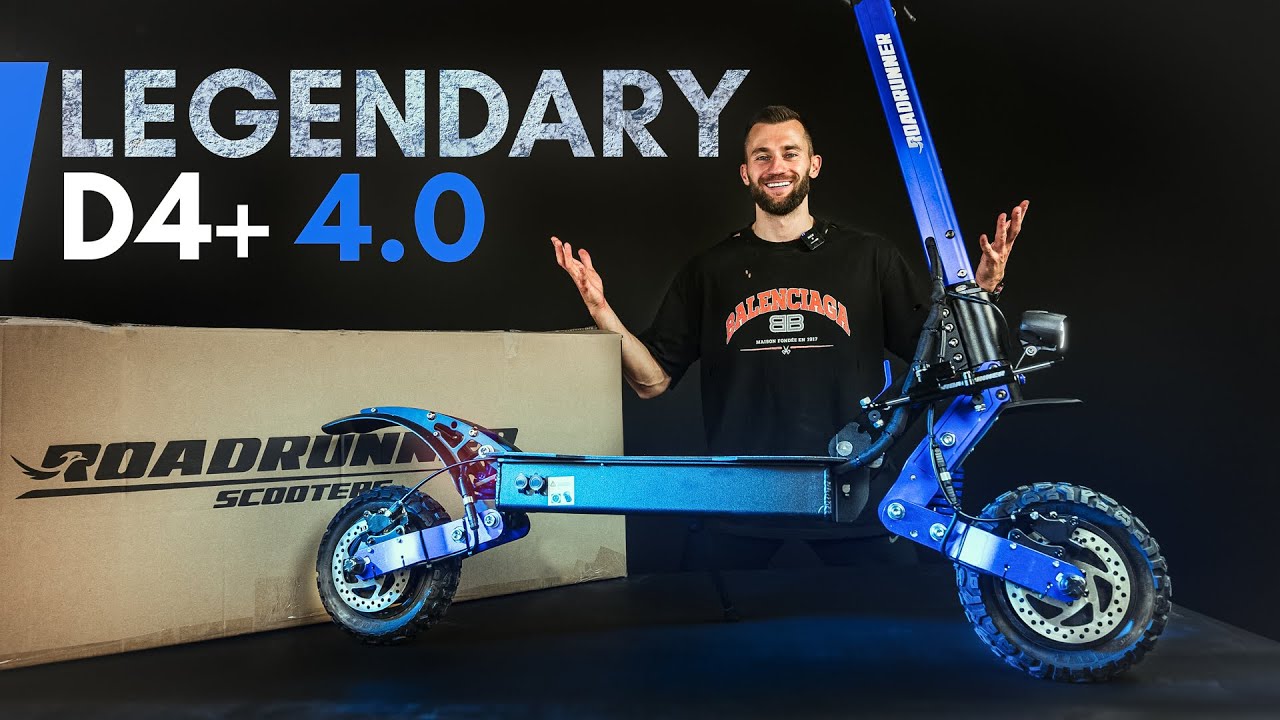 We Unboxed the LEGENDARY Roadrunner D4+ 4.0 Electric Scooter (2023
