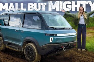 This Cute Electric Camper Is An Off-Roading Beast!