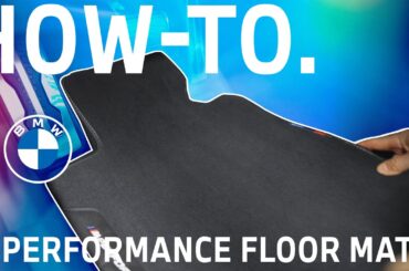 How to Use Original BMW M Performance Floor Mat