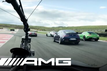 Mercedes-AMG GT 4-Door Coupé:  Making Of THE THREE and Lewis Hamilton