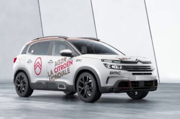 Citroën C5 Aircross SUV in AG2R CITROËN TEAM colours