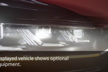 Lights that leave an impression. The new Touareg with optional HD-Matrix-Headlights.