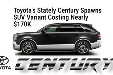 #toyota has revealed a new version of the Century that takes the shape of an SUV #new