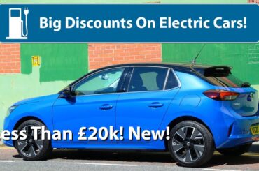 Big Discounts On Electric Cars! (New)