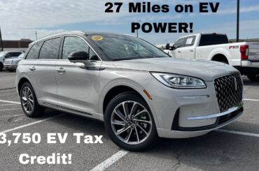 2023 Lincoln Corsair Plug-In Hybrid Grand Touring 2.5H POV Test Drive & Review