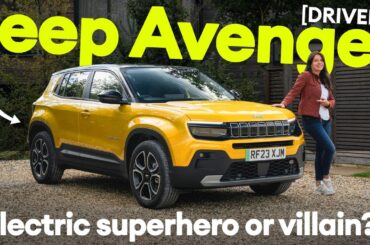 FIRST DRIVE: Jeep Avenger small electric SUV. Superhero or villain? | Electrifying