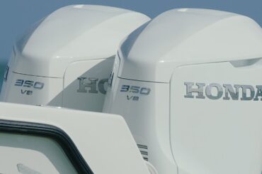Experience The Honda BF350 V8 Outboard