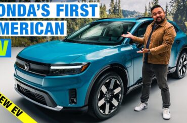 2024 Honda Prologue First Look | Honda’s First Fully Electric Car in America | Range, Tech & More!