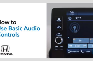 How to Use Basic Audio Controls