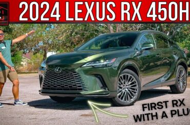 The 2024 Lexus RX 450h+ Is The Ultimate Plug-In Hybrid Electric Luxury SUV