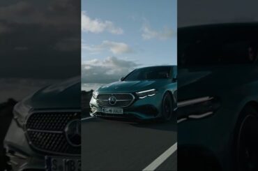 The new E-Class combines digital personalisation with a classic saloon silhouette and sportiness.