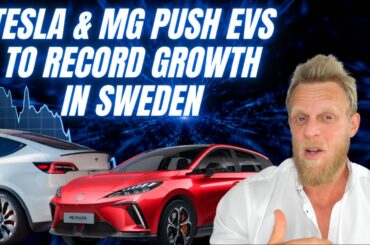 Electric cars hit record 63.4% market-share In Sweden led by Tesla & MG