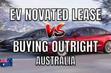Electric Vehicle Novated Lease Model 3 Australia Case Study FBT exempt