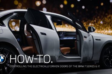 How To Control the Electric Driven Doors of the new BMW 7 Series or i7 with the My BMW App.