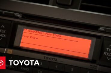 2010 4Runner How-To: Cell Phone Pairing without Navigation | Toyota