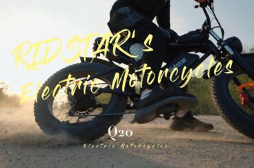 2023 Electric Motorcycles RIdstar 1000W 30MPH Motor Electric Bike Hydraulic Oil Disc Brakes Bicycle