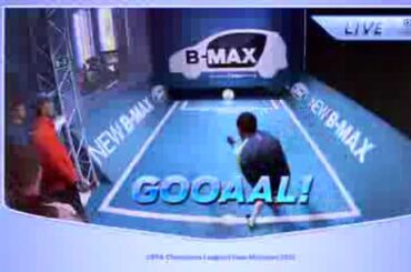 UEFA Champions League Ambassadors at the B-MAX Challenge