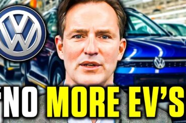 HUGE NEWS! Volkswagen CEO Shocking WARNING To All EV Makers!