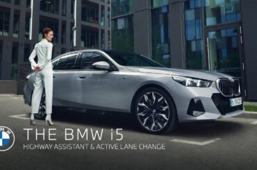 The BMW i5 - Highway Assistant & Active Lane Change