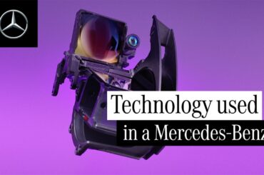 Technology used in a Mercedes-Benz. | LIDAR | DIGITAL LIGHT | MBUX HYPERSCREEN | HEPA FILTER