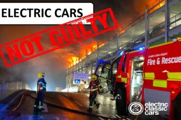Luton Airport carpark fire