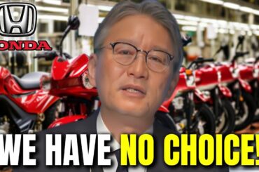 HUGE NEWS! Honda CEO Just SHUT DOWN All Electric Motorcycle Production!