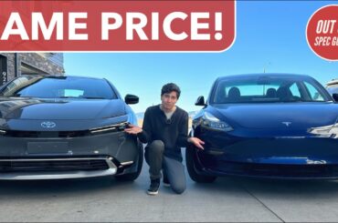 Plug-In Hybrid vs. Full Electric - Toyota Prius Prime and Tesla Model 3 Compared