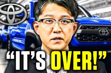 HUGE NEWS! Toyota CEO Just SHUT DOWN EV Production!