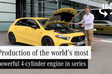 Shmee150 at the Mercedes-AMG High-Performance Turbo Engine Production
