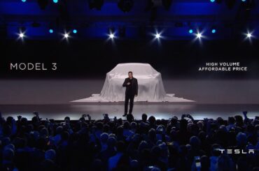 Tesla Unveils Model 3
