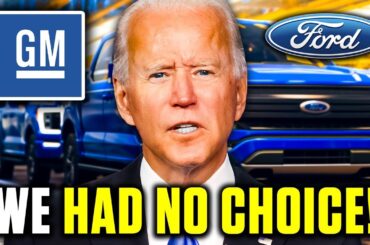 HUGE NEWS! Joe Biden SHOCKING WARNING To All EV Makers!