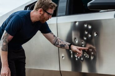 Cybertruck Bullet Test