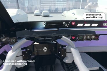 Renault H1st vision : health monitoring assistant | R:demo