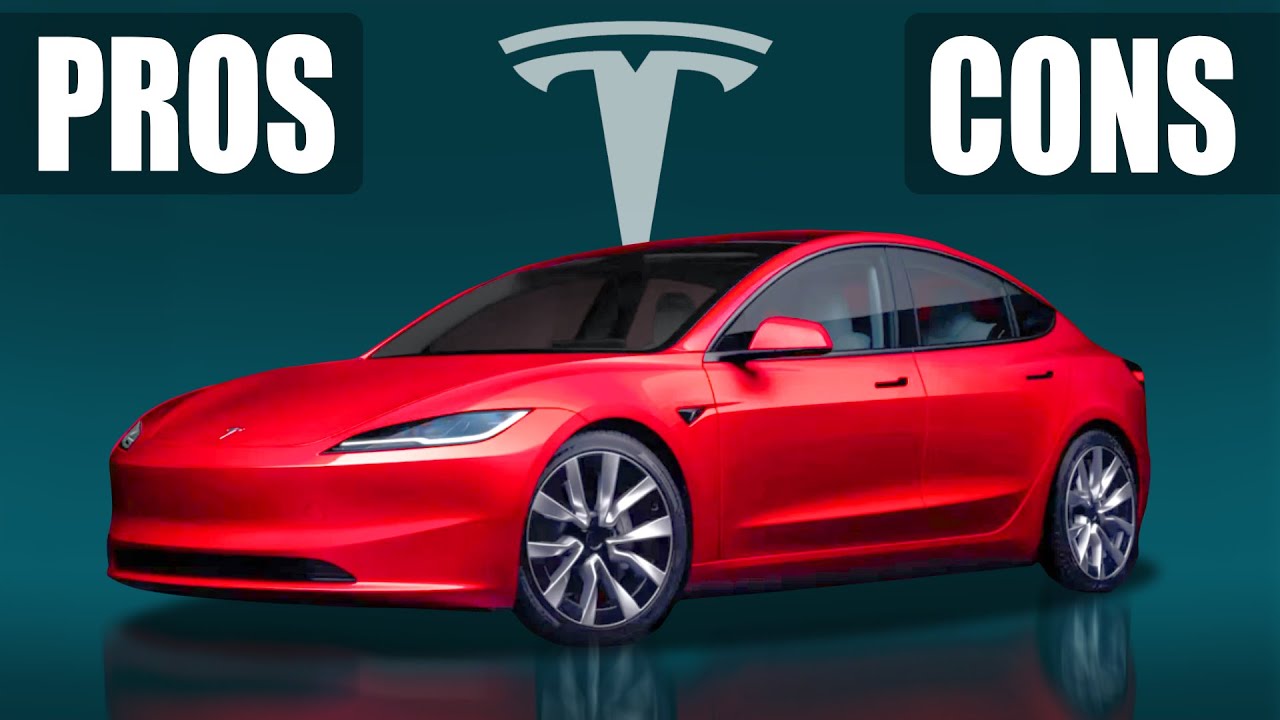 Tesla MODEL 3 Biggest Pros & Cons in 2024 EVSHIFT