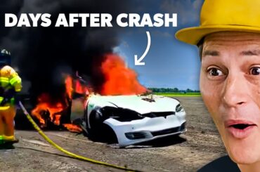 Why Tesla Fires are Impossible to Put Out