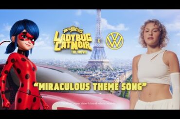 Miraculous Ladybug I Theme Song Music Video 🐞🐞ft. Lou I Volkswagen Electric Hero Cars
