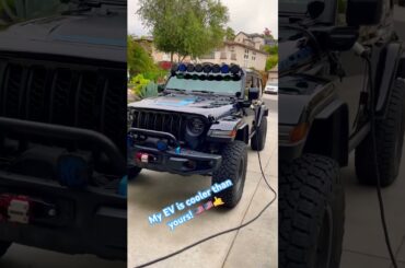 Coolest Plug-in Hybrid EVER!!! #4xe #jeep4xe #electriccar #jeep #offroad #wrangler #EV #socal