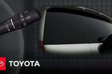 2011 RAV4 How-To: Rear Variable Intermittent Windshield Wiper | Toyota