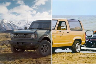 The 2023 Ford Bronco®: Before and after