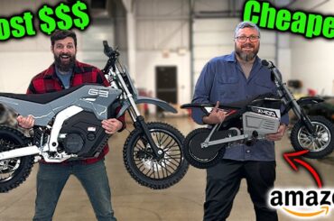 I Bought Amazons Cheapest & Most Expensive Electric Pit Bikes