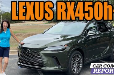 Check out the 2024 Lexus RX450h+ Plug-In Hybrid Luxury Electric SUV