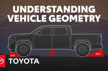 Understanding Vehicle Geometry: Approach, Departure, & Ground Clearance | Toyota