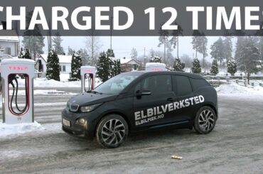 BMW i3 22 kWh 500 km challenge